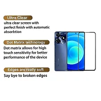 Aliean Tempered Glass For Tecno Spark 10 Pro Screen Protector Edge to Edge Coverages with HD Clearance Premium Tempered Glass, Full Adhesives Glass TECNO SPARK 10 PRO (Pack of 1)-thumb2