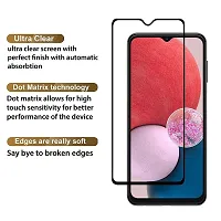 ALIEAN Tempered Glass for Samsung A13 4G Screen Protector Edge to Edge Coverages with HD Clearance Premium Tempered Glass, Full Adhesives Glass Samsung A13 4G (Pack of 2)-thumb2