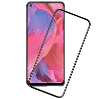Aliean Tempered Glass For Oppo A74 5g Screen Protector Edge to Edge Coverage with HD Clearance Premium Tempered Glass Impact Absorb, Full Adhesive Glass OPPO A74 5G (Pack 1)-thumb1