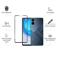 Aliean Tempered Glass for Tecno Camon 19 Neo Screen Protector Edge to Edge Coverage with HD Clearances Premium Tempered Glass, Full Adhesive Glass TECNO CAMON 19 NEO (Pack of 1)-thumb1