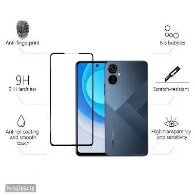 Aliean Tempered Glass for Tecno Camon 19 Neo Screen Protector Edge to Edge Coverage with HD Clearances Premium Tempered Glass, Full Adhesive Glass TECNO CAMON 19 NEO (Pack of 1)-thumb2