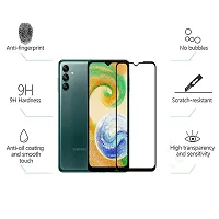 Aliean Tempered Glass for Sansung Galaxy A04S Screen Protector Edge to Edge Coverages with HD Clearance Premium Tempered Glass, Full Adhesives Glass SAMSUNG GALAXY A04S (Pack of 2)-thumb3