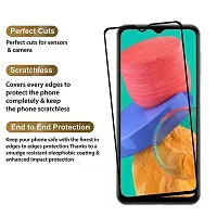 Aliean Tempered Glass for SAMSUNG M33 5G Screen Protector Edge to Edge Coverages with HD Clearance Premium Tempered Glass, Full Adhesive Glass Samsung M33 (Pack of 1)-thumb3