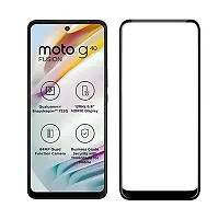 ALIEAN Tempered Glass for MOTOROLA MOTO G60 Screen Protector Edge to Edge Coverage with HD Clearance Premium Tempered Glass, Full Adhesive Glas (Pack of 1)-thumb1