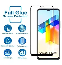 ALIEAN Tempered Glass for Vivo T1 Pro 5G Screen Protectors Edge to Edge Coverage with HD Clearance Premium Tempered Glass, Full Adhesives Glass Vivo T1 Pro (Pack of 2)-thumb4