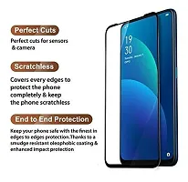 Aliean Tempered Glass for OPPO F11 PRO Screen Protector Edge to Edge Coverage with HD Clearance Premium Tempered Glass Impact Absorb, Full Adhesive Glass (Pack of 1)-thumb2