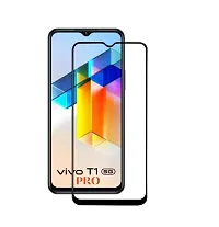 ALIEAN Tempered Glass for Vivo T1 Pro 5G Screen Protectors Edge to Edge Coverage with HD Clearance Premium Tempered Glass, Full Adhesives Glass Vivo T1 Pro (Pack of 2)-thumb3
