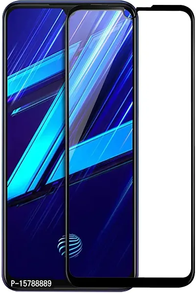 Aliean Tempered Glass For Vivo S1 / Vivo S1 Pro Screen Protector Edge to Edge Coverage with HD Clearance Premium Tempered Glass Impact Absorb, Full Adhesive Glass VIVO S1 / VIVO S1 PRO (Pack 1)-thumb0