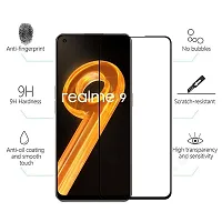 ALIEAN Tempered Glass for Realme 9 4G Screen Protector Edge to Edge Coverage with HD Clearance Premium Tempered Glass, Full Adhesive Glass Realme 9 4G (Pack of 1)-thumb3