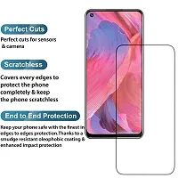 Aliean Tempered Glass For Oppo A74 5g Screen Protector Edge to Edge Coverage with HD Clearance Premium Tempered Glass Impact Absorb, Full Adhesive Glass OPPO A74 5G (Pack 1)-thumb3