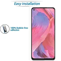 Aliean Tempered Glass For Oppo A74 5g Screen Protector Edge to Edge Coverage with HD Clearance Premium Tempered Glass Impact Absorb, Full Adhesive Glass OPPO A74 5G (Pack 1)-thumb4