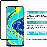 Aliean Tempered Glass for REDMI NOTE 9 PRO/NOTE 9 PRO MAX Screen Protector Edge to Edge Coverage with HD Clearance Premium tempered glass (Pack of 2)-thumb4