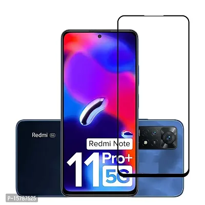 ALIEAN Tempered Glass for Redmi Note 11 Pro Plus 5G Screen Protector Edge to Edge Coverage with HD Clearance Premium Tempered Glass, Full Adhesive Glass Redmi Note 11 Pro Plus 5G (Pack of 2)-thumb5