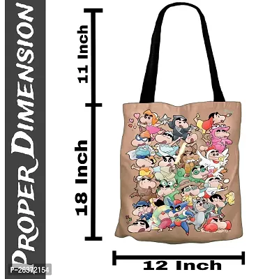 Aliean Tote Canvas Bag For Women Traveling Daily Use DTF Printed Canvas Tote Handbag-thumb2