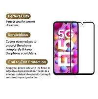 Alien Tempered Glass for Samsung Galaxy F15 Screen Protector Edge to Edge Coverage with HD Clearance Premiums Tempered Glass, Full Adhesives Glass SAMSUNG GALAXY F15 (Pack of 2)-thumb3