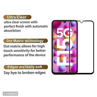 Alien Tempered Glass for Samsung Galaxy F15 Screen Protector Edge to Edge Coverage with HD Clearance Premiums Tempered Glass, Full Adhesives Glass SAMSUNG GALAXY F15 (Pack of 2)-thumb5