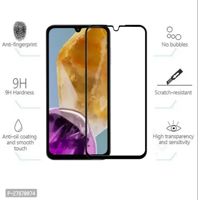 Alien Tempered Glass for Samsung Galaxy M15 5G Screen Protector Edge to Edge Coverage with HD Clearance Premiums Tempered Glass, Full Adhesives Glass SAMSUNG GALAXY M15 5G (Pack of 2)-thumb5