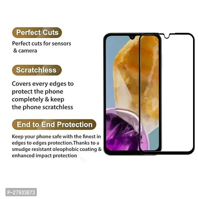 Alien Tempered Glass for Samsung Galaxy M15 5G Screen Protector Edge to Edge Coverage with HD Clearance Premiums Tempered Glass, Full Adhesives Glass SAMSUNG GALAXY M15 5G (Pack of 1)-thumb3