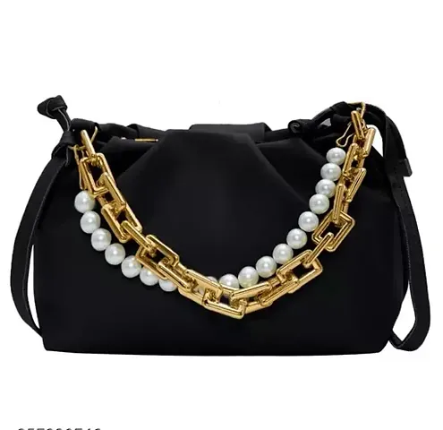 Classy Solid Sling Bag for Women