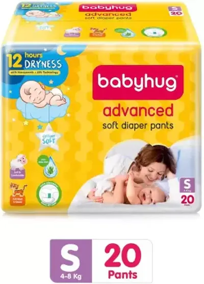 Babyhug Advanced Soft Diapers Pant Small Pack For Baby