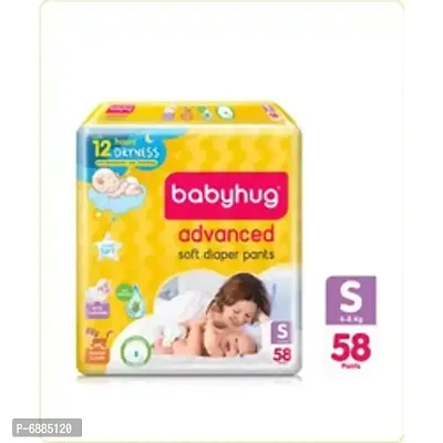 Babyhug Advanced Pant Style Diapers Pack Small &ndash; 58 Pieces