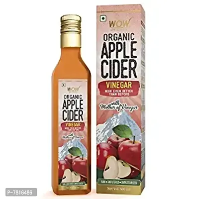 WOW Life Science Organic Apple Cider Vinegar - 400 ml-thumb0