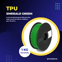 Modern TPU Emerald Green 3D Printing Filaments-thumb3