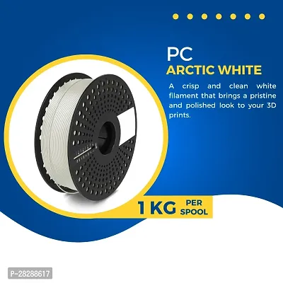 Premium PC Arctic White 3D Printing Filaments-thumb3