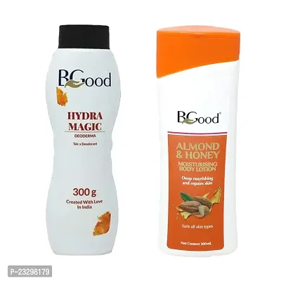 Natural Almond Honey Moisturising Body Lotion - 300 Ml -Hydra Magic Fragrance - 300Gm Body Lotion Cream Pack Of 2