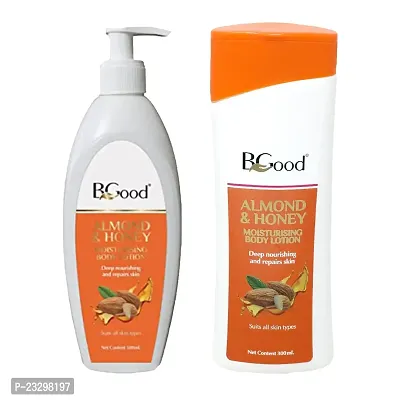 Natural Almond Honey Moisturising Body Lotion - 300Ml  500 Ml - Body Lotion Cream Pack Of 2