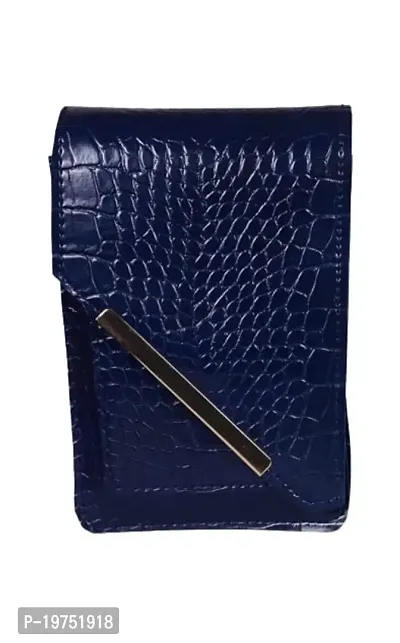 SUNVIKA HOUSE Small Crossbody Sling Bag for Women Shoulder Bags Mobile Holder Card Pocket Wallet Purse for Girls Adjustable Strap -Blue-thumb0
