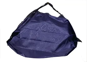 Sunvika House Folding Travel Duffle Bag Expandable Folding Travel Bag Lightweight Waterproof Carry Bag Weekender Overnight Luggage Bag Foldable Travel Bag Tote Lightweight Folding Bag - Blue-thumb1