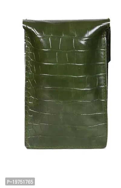 SUNVIKA HOUSE Small Crossbody Sling Bag for Women Shoulder Bags Mobile Holder Card Pocket Wallet Purse for Girls Adjustable Strap -Dark Green-thumb5