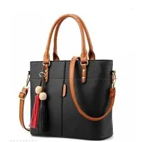 Womens Leather Handbags Purses Top-handle Shoulder Bag-thumb1