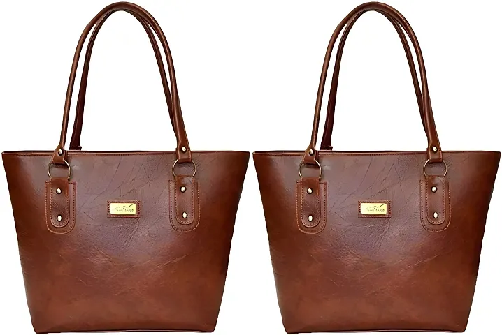 Stylish Shoulder Brown Handbags For Ladies And Girls