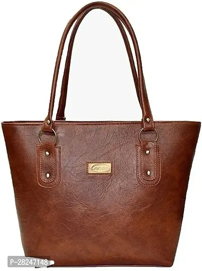 Stylish Shoulder Brown Handbags For Ladies And Girls-thumb2