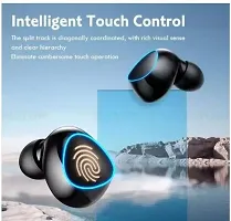 M10 TWS Wireless Earphone Touch Bluetooth Earplugs in The Ear Stereo Sport Headsets Noise Reduction Headphones with Digital Display Black-thumb2