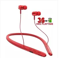 Modern Bluetooth Wireless Neckband  With Microphone-thumb3