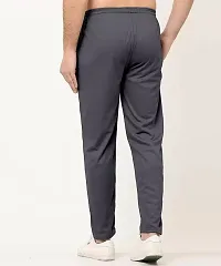 Stylish Cotton Blend Regular Track Pants For Men-thumb1