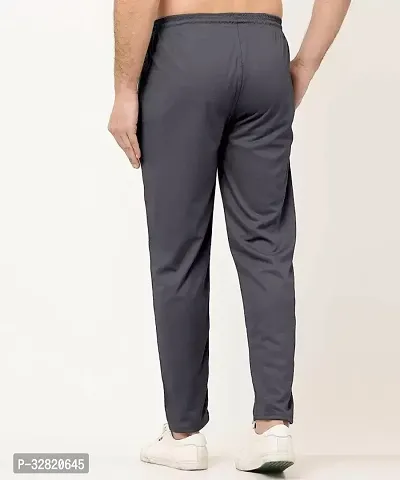 Stylish Cotton Blend Regular Track Pants For Men-thumb2