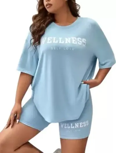 Elegant Blend Tshirt For Women