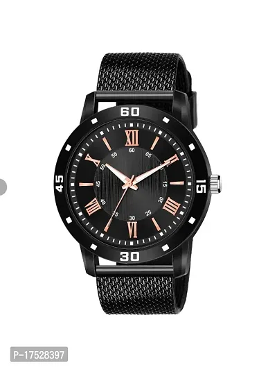 Stylish Premium Quality Metal Analog Watches For Men-thumb0