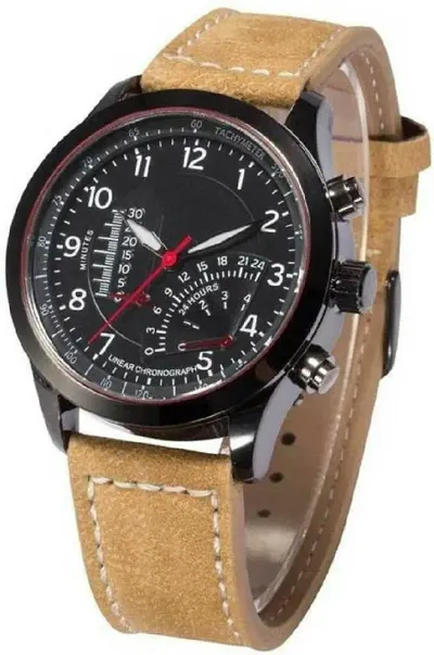 Stylish Premium Quality Fabric Analog Watches For Men