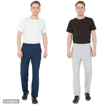 Fflirtygo Men's Regular Fit Trackpants (Pack of 2)-thumb2