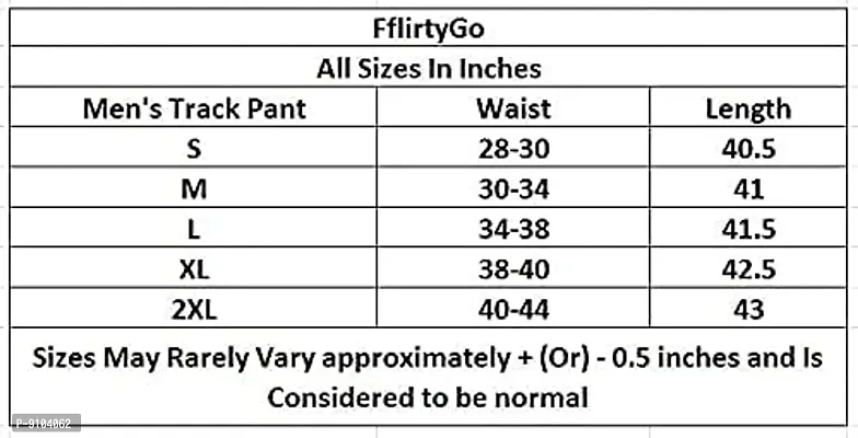 Fflirtygo Men's Cotton Track Pants, Joggers for Men, Menrsquo;s Leisure Wear, Night Wear Pajama, Black with Zip Pocketsnbsp;for Sports Gym Athletic Training Workout-thumb3