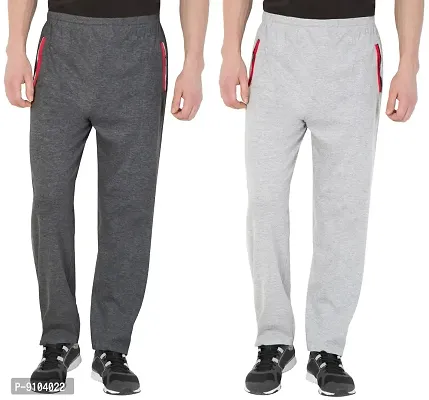 Fflirtygo Men's Regular Fit Trackpants (Pack of 2)-thumb0