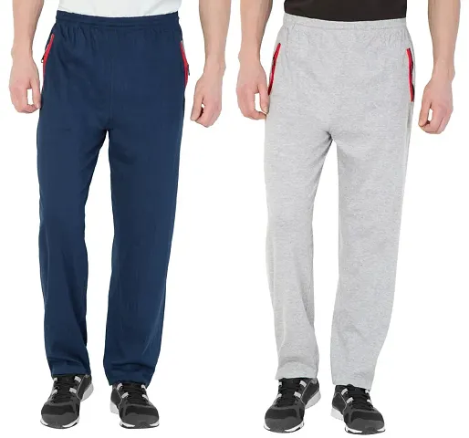 Fflirtygo Men's Regular Fit Trackpants (Pack of 2)