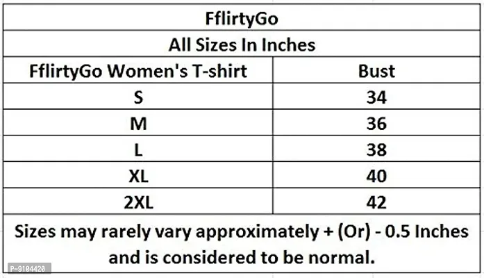 Fflirtygo Combo of Women's Cotton Printed Stylish T-Shirt for Women Casual Wear/Sportswear-thumb5