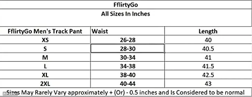 Fflirtygo Combo of Men's Cotton Track Pants, Joggers for Men, Menrsquo;s Leisure Wear, Black and Blue Color with Latest Trend and Pocketsnbsp;for Sports Gym Athletic Training Workout-thumb3