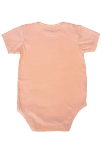 Fflirtygo Bhua Ki Jaan Romper Baby Wear 100% Hosiery Cotton Infants Onesies/Rompers Half Sleeves/Jumpsuit/Body Suit/Sleepsuit/Kids Dress with Envelop Neck for Boys and Girls-thumb1